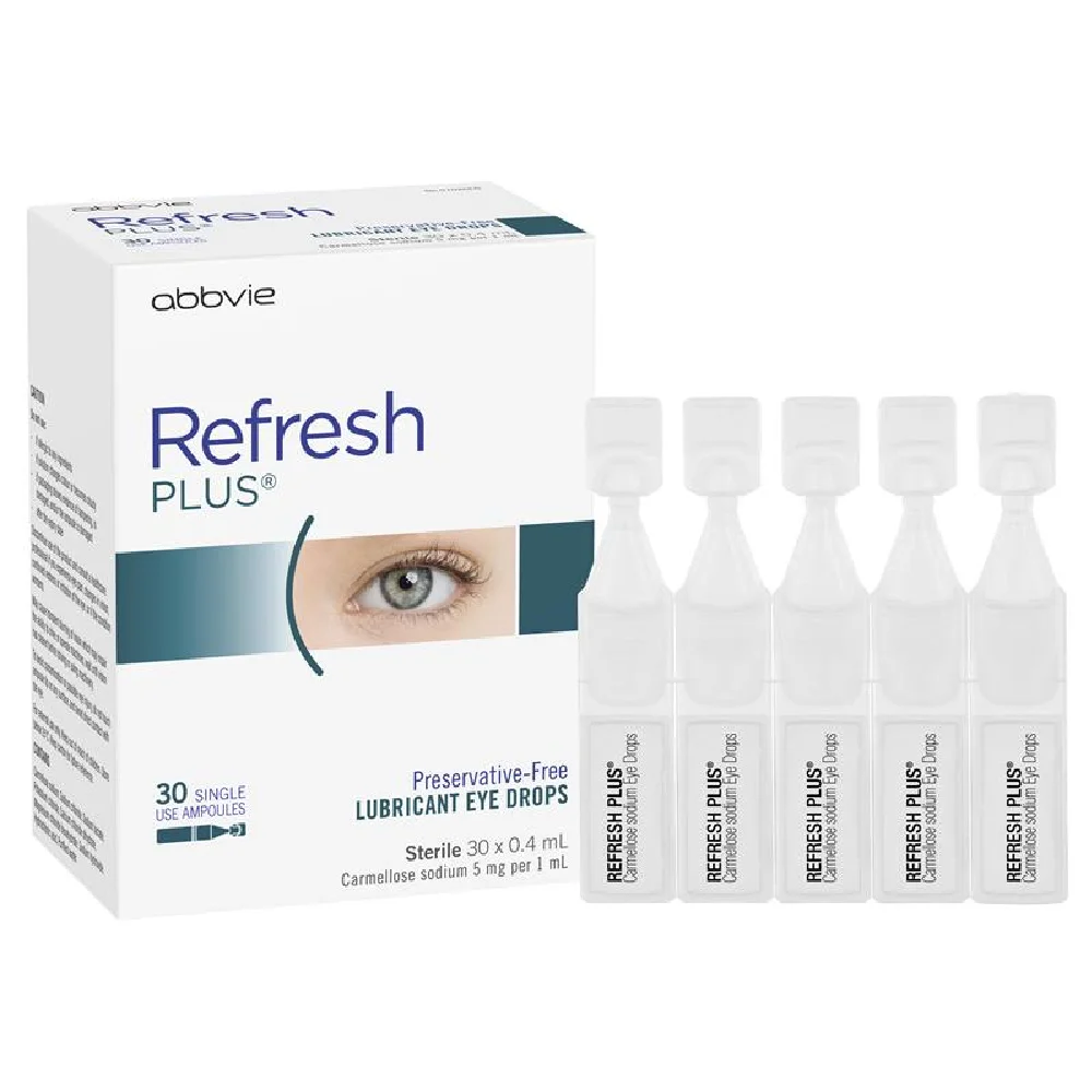 Refresh Plus 无防腐剂人工泪液 0.4ml×30支装